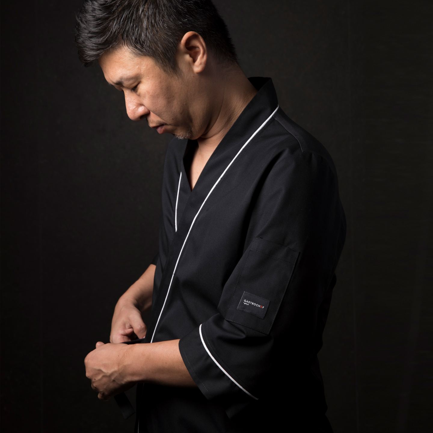 Chaqueta Unisex para Restauración Gary's Poseidon 9338 lateral