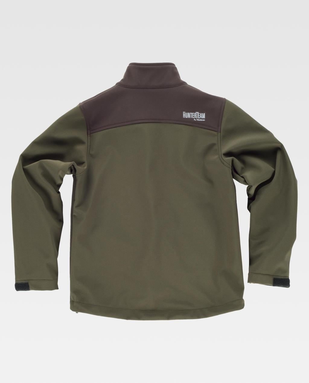 Chaqueta Workshell Para Niño HunterTeam S8120