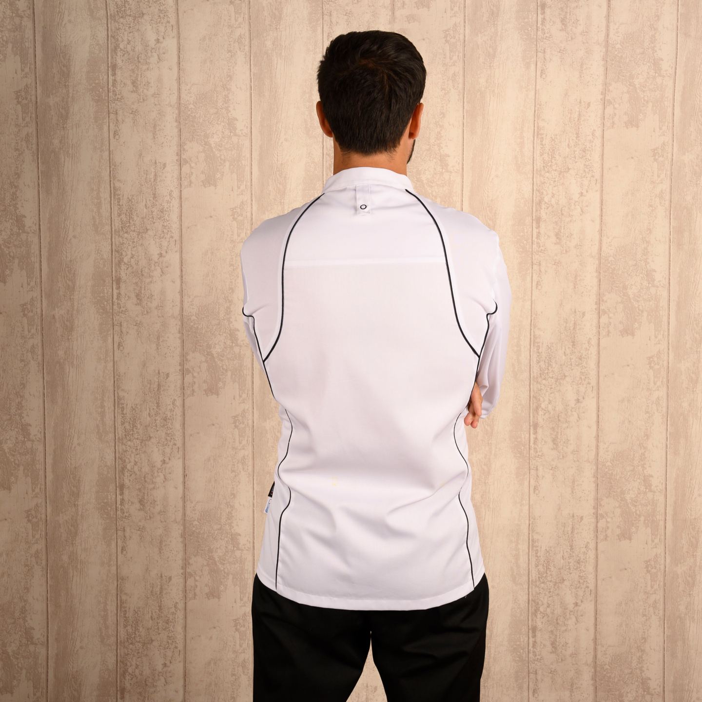 Chaqueta de Manga Larga para Hostelería Gary's 930016 espalda