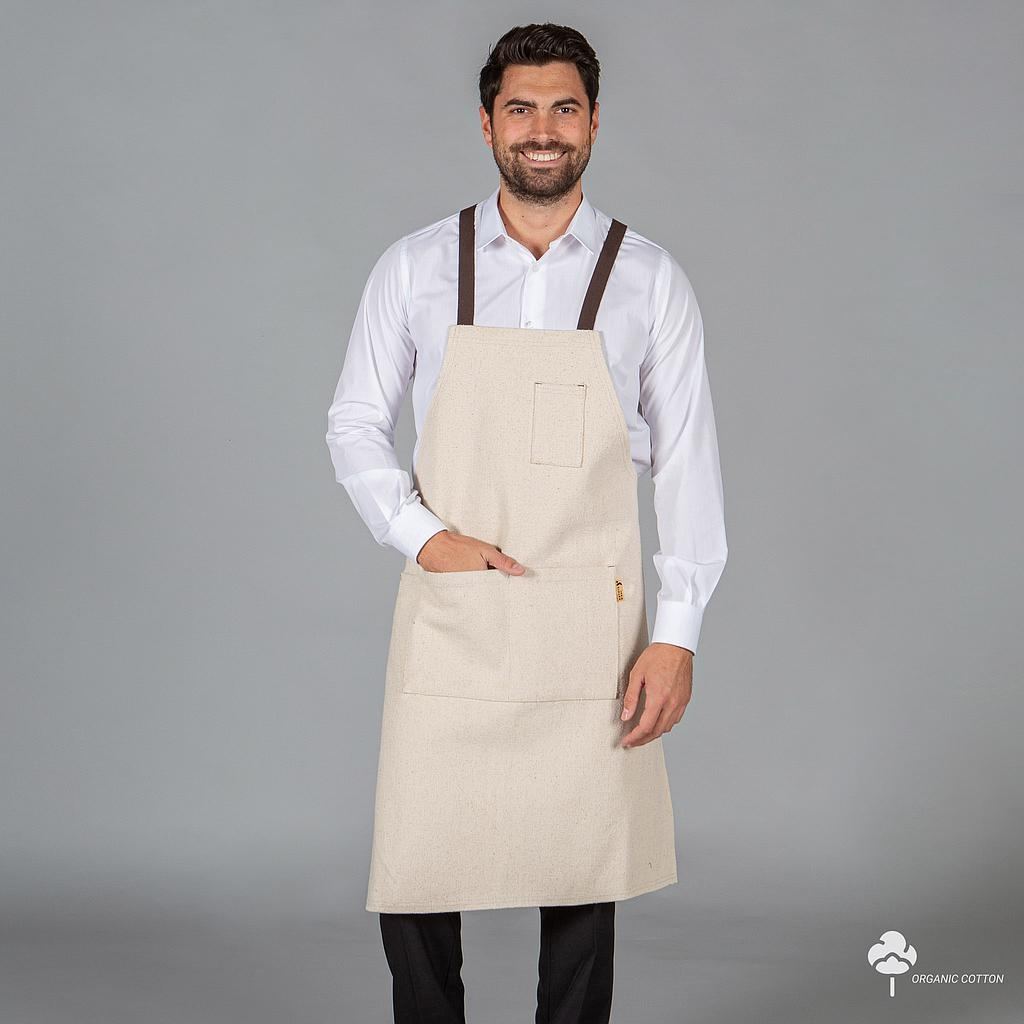 Delantal Con Peto De Esterilla Gary's 1586 Delantal Con Peto De Esterilla Gary's 1586