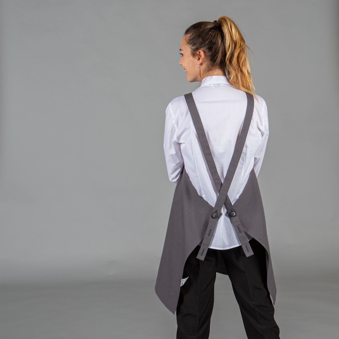 Delantal Con Peto Orgánico Gary's 1574 espalda