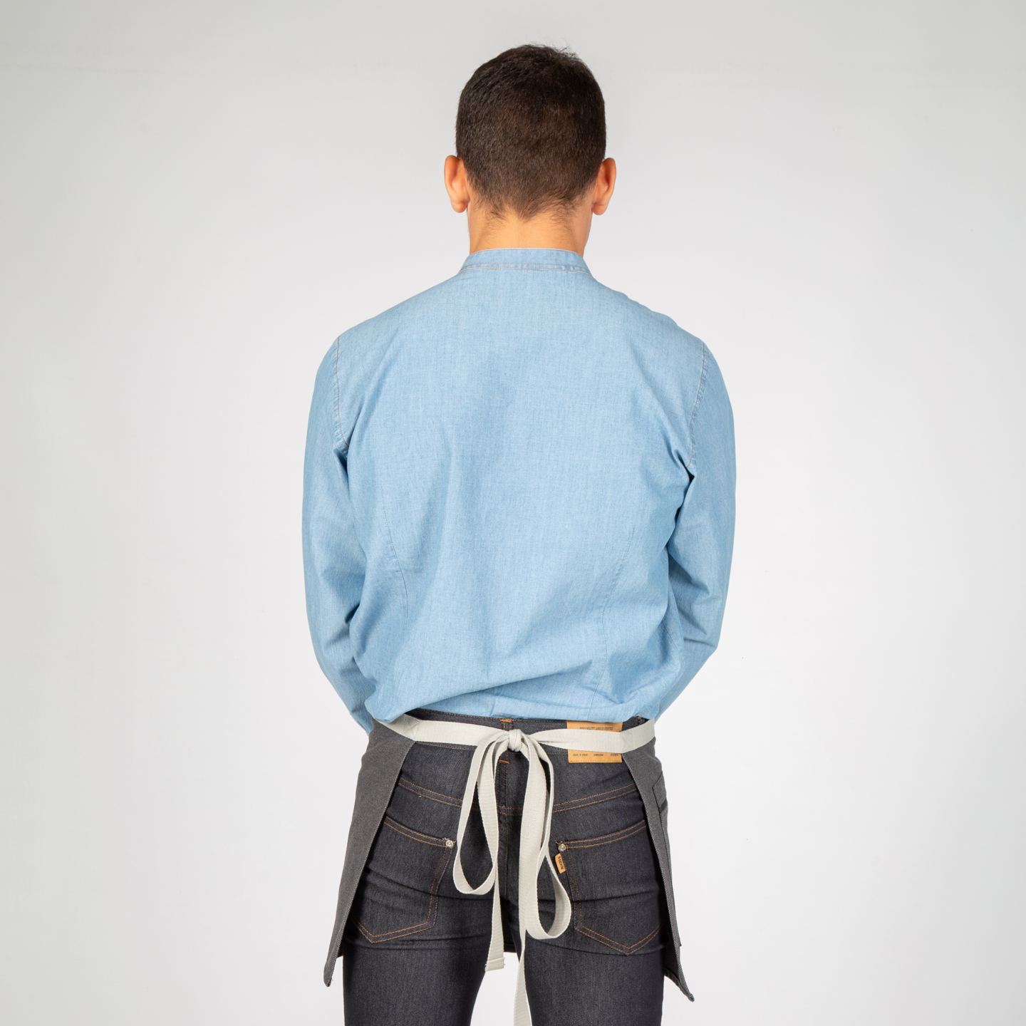 Delantal Corto Para Camarero Gary's 100015 parte trasera