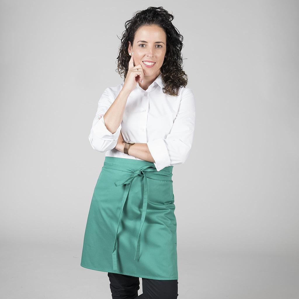 Delantal Corto Sin Bolsillos Gary's 1170 verde