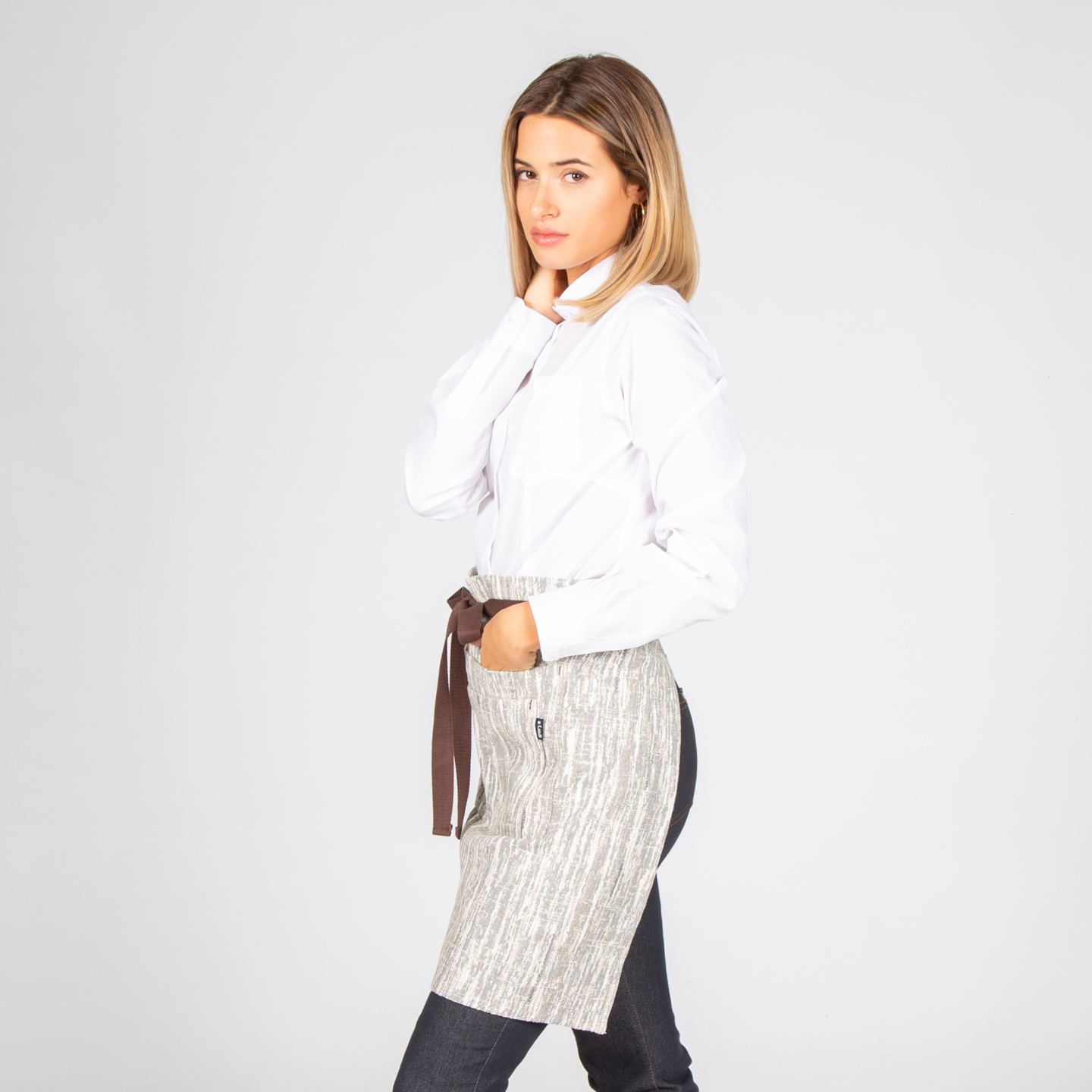 Delantal Sin Peto Efecto Marmolado Gary's 100018 Delantal Sin Peto Efecto Marmolado Gary's 100018