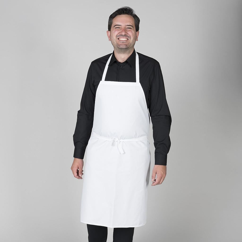 Delantal de Trabajo Con Peto Gary's 1163 blanco