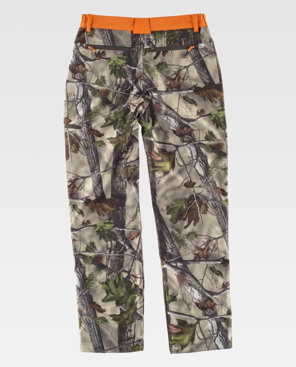 Pantalón Softshell de Caza HunterTeam S8360