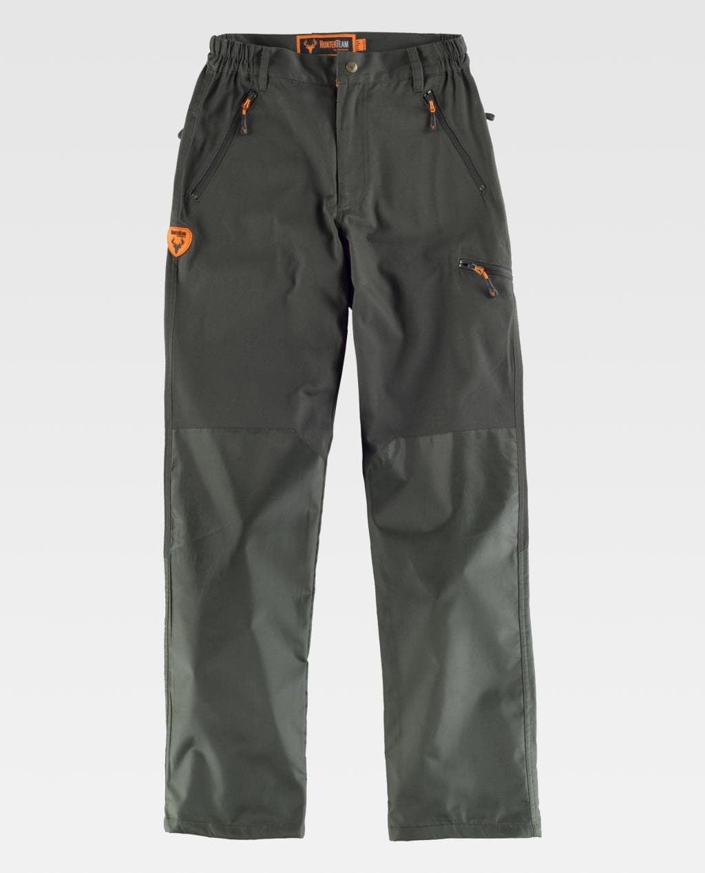Pantalón de Caza Reforzado HunterTeam S8330 verde caza
