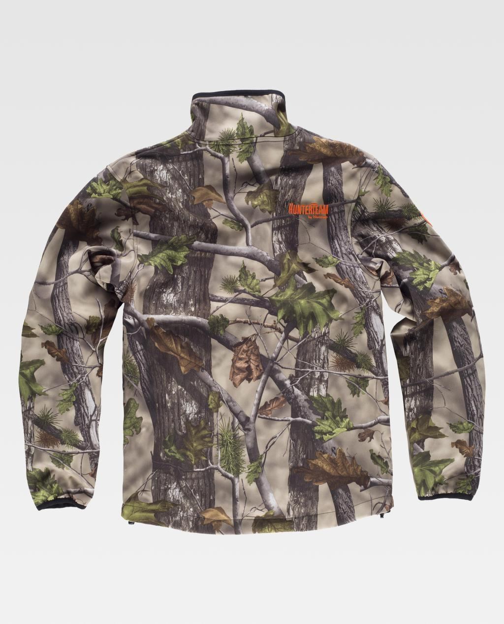 Chaqueta Unisex Workshell Estampada HunterTeam S8660
