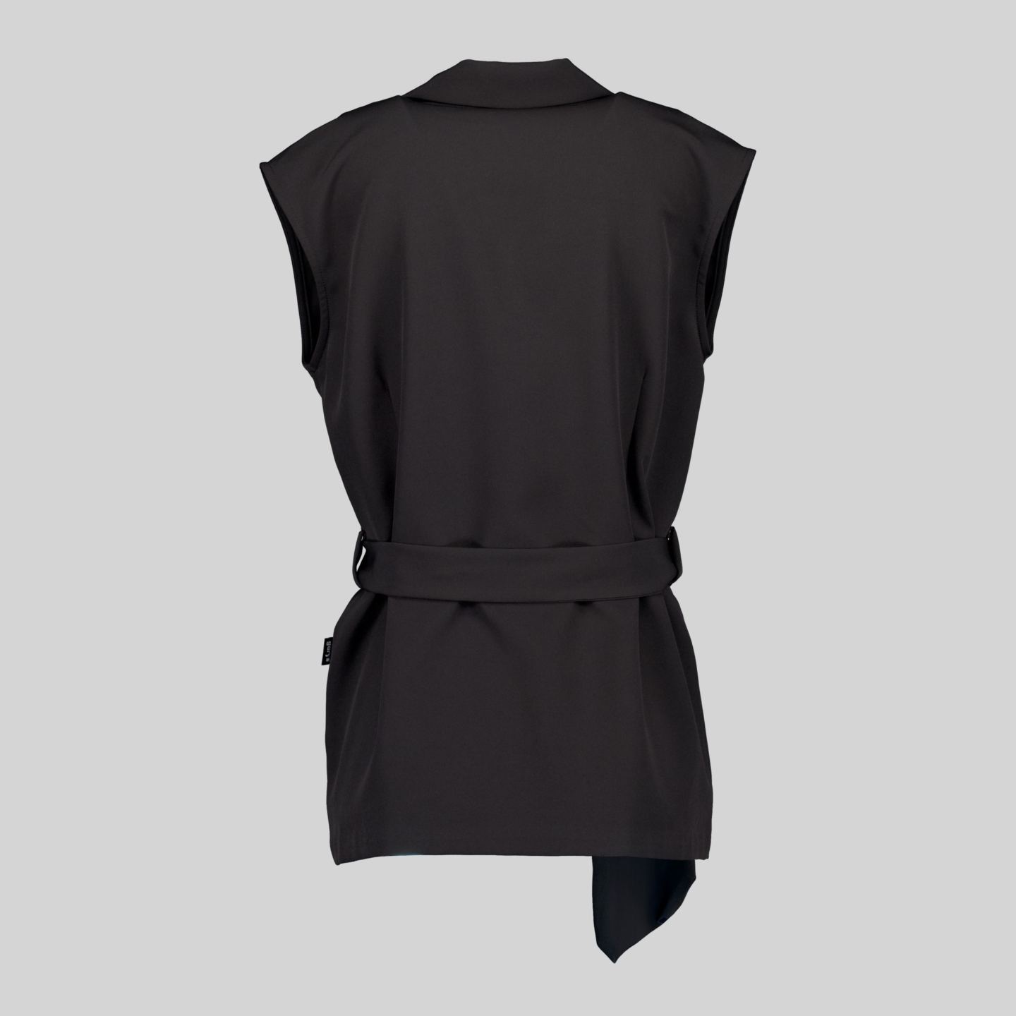 Chaleco Laboral Elegante para Chica Gary's Arabis 600037 espalda negro