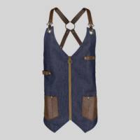 Chaleco Unisex Vaquero y Piel Gary's Kurume 950008 Chaleco Unisex Vaquero y Piel Gary's Kurume 950008