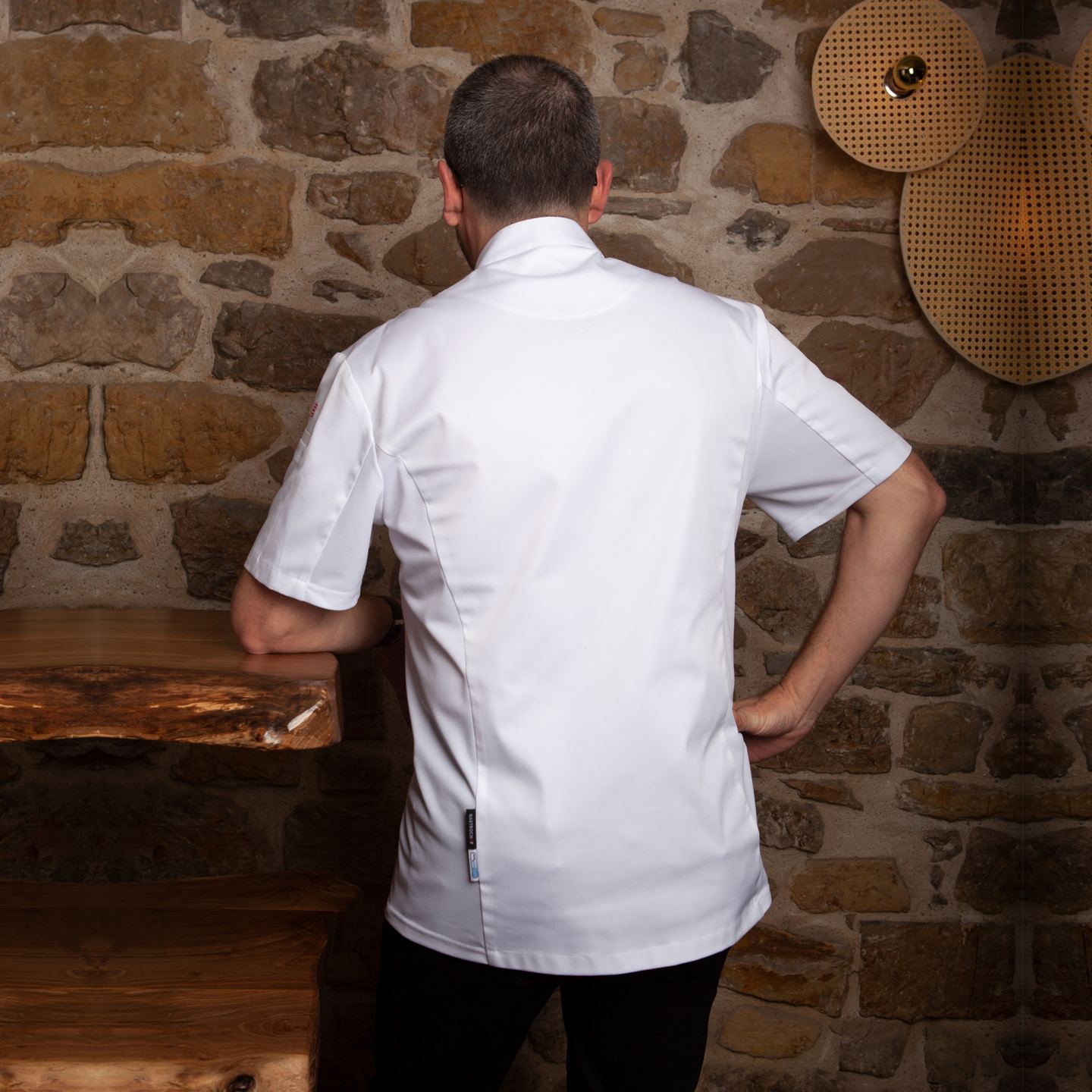 Chaqueta Manga Corta Para Restauración Gary's Loki 930017