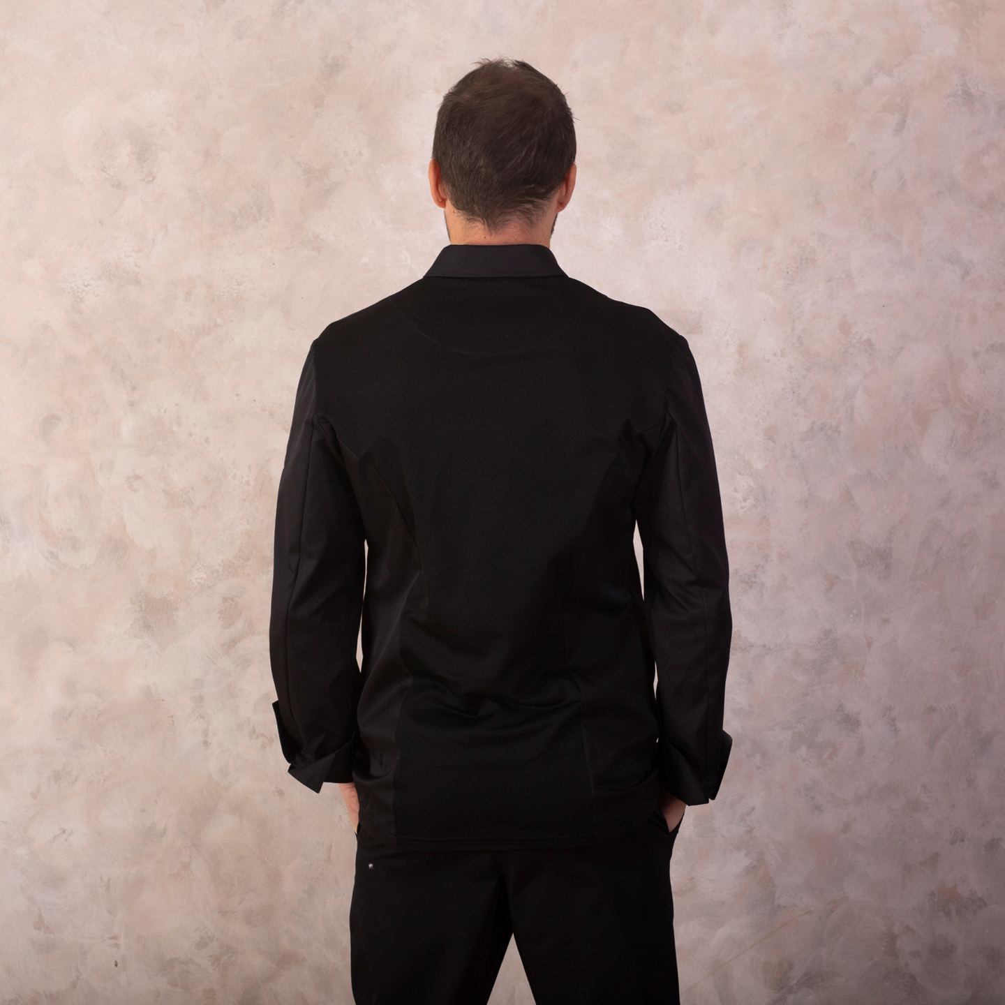 Chaqueta Unisex para Restauración Gary's Vulcano 930007 espalda