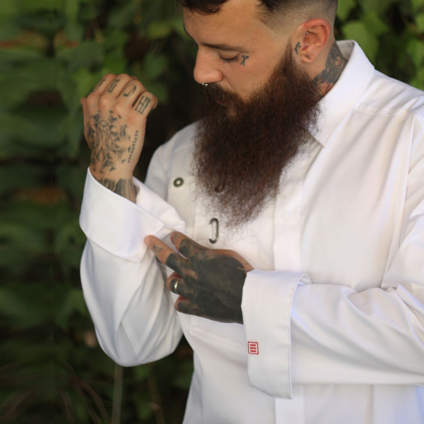 Chaqueta Unisex para Restauración Gary's Vulcano 930007 manga