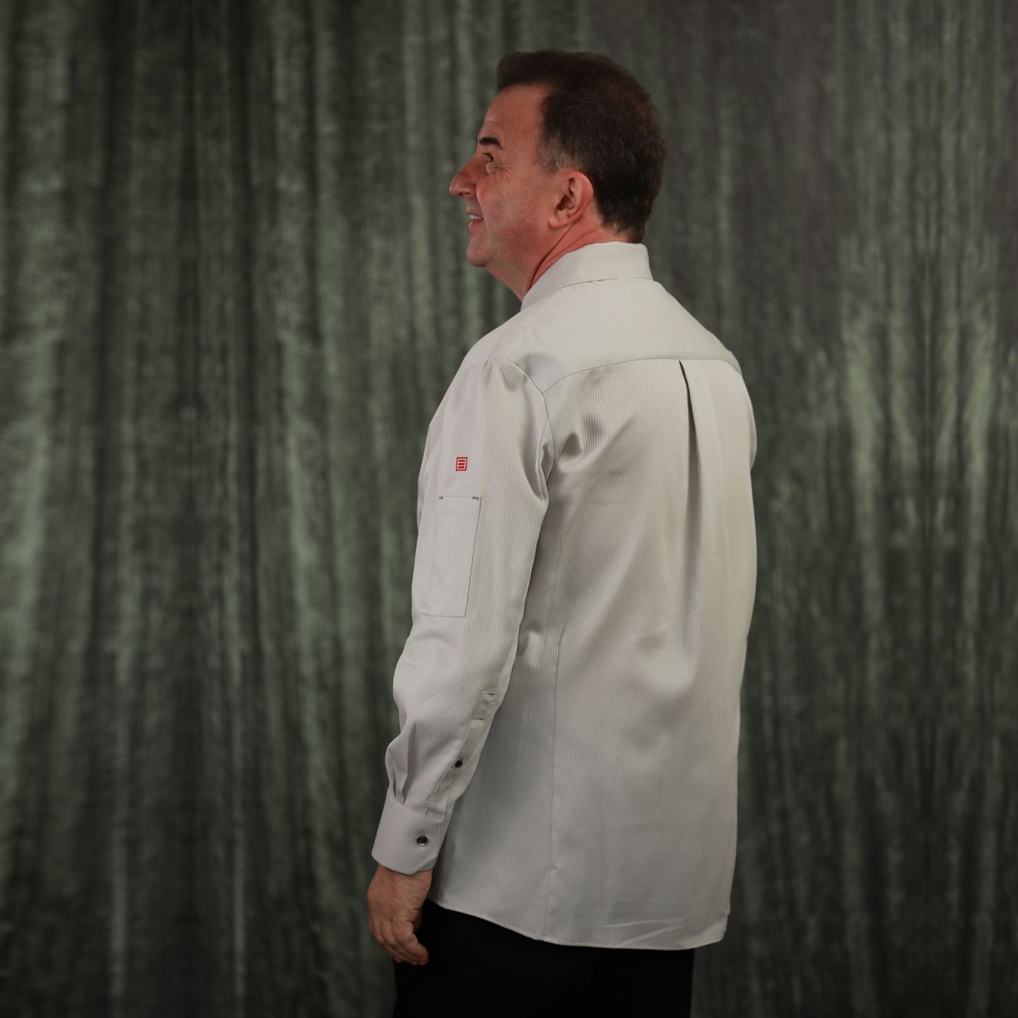 Chaquetilla Gastrochef para Restauración Gary's Jonsu 930012 espalda