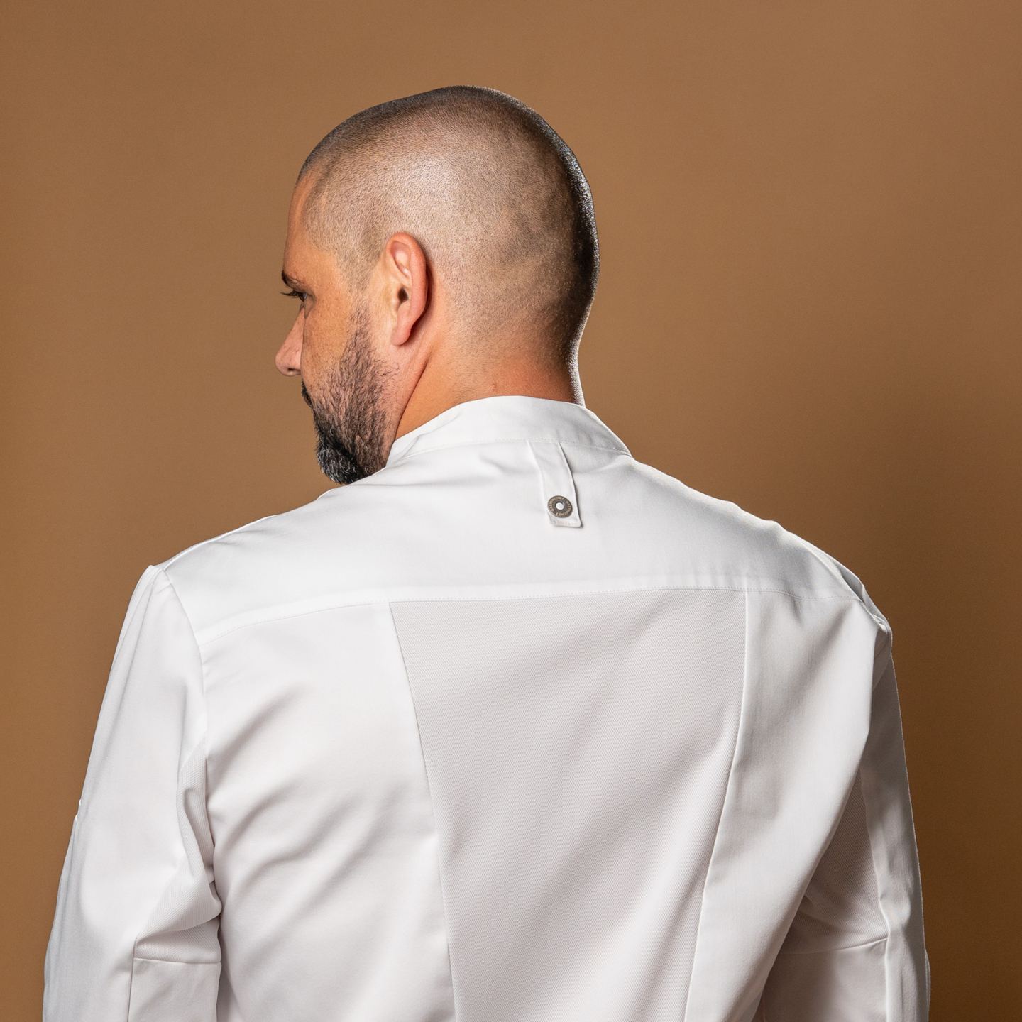 Chaquetilla Para Chefs de Cocina Gary's Hubal 930018 espalda