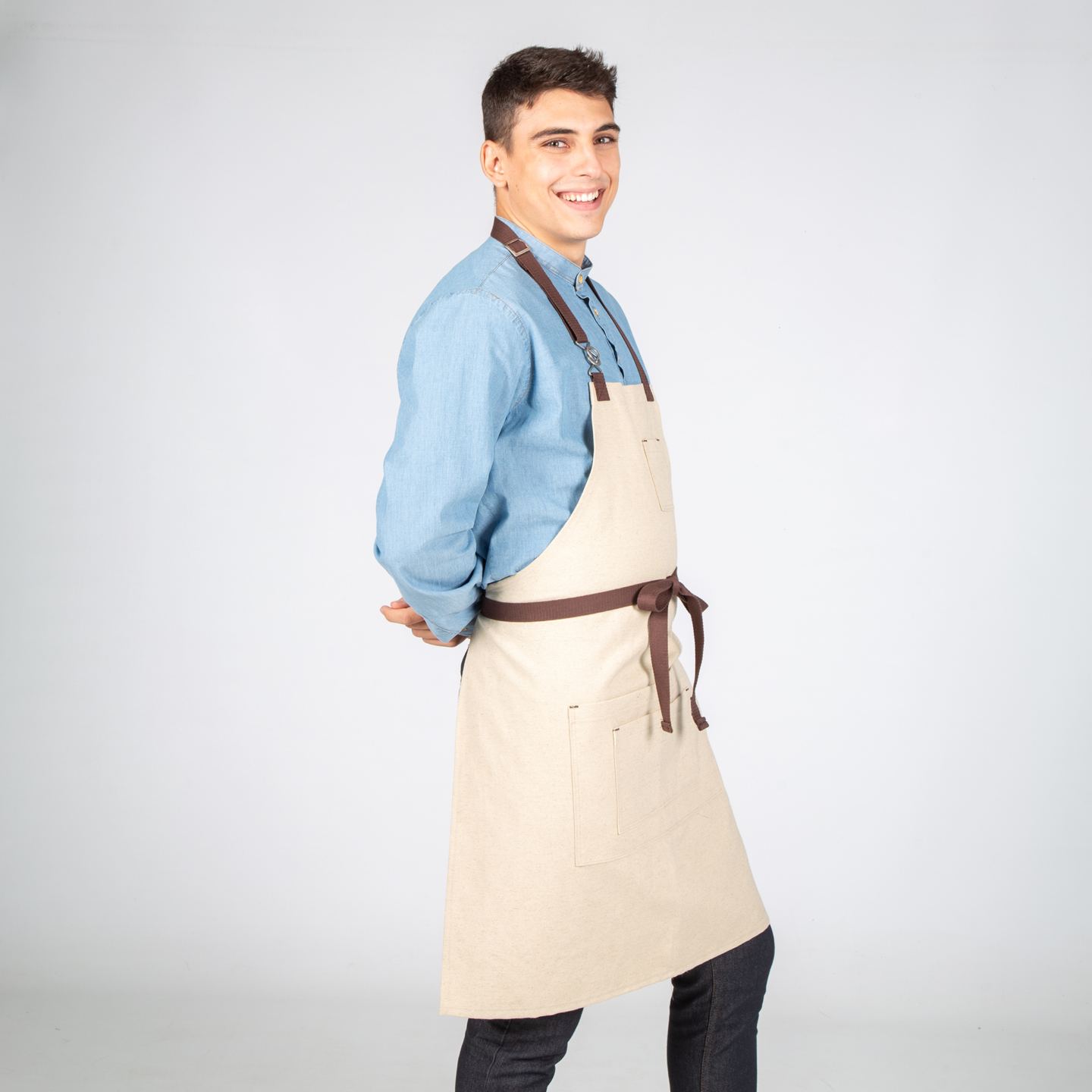 Delantal Con Peto Multibolsillos Gary's 100022