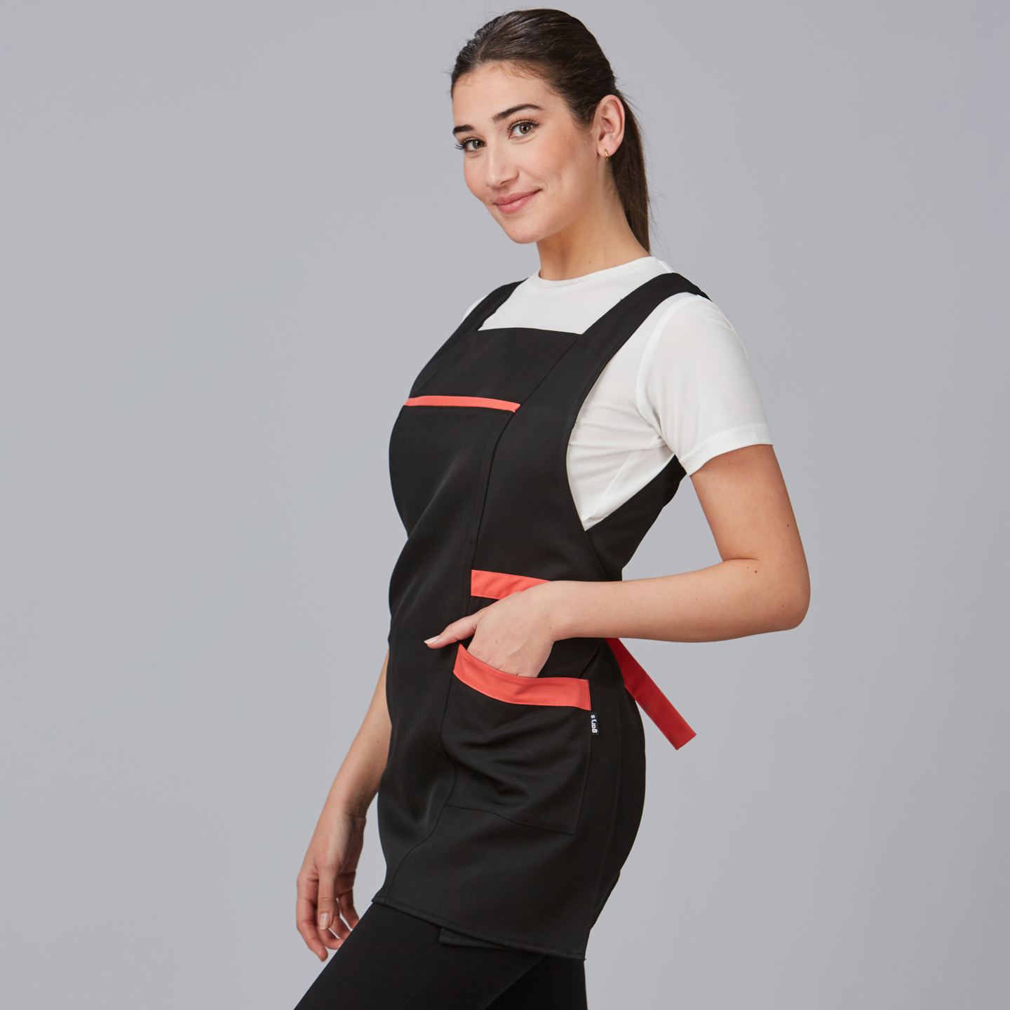 Estola de Chica Bicolor Gary's Haya 200043 lateral