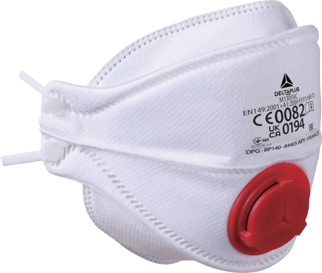 Mascarilla filtrante no sintética P3 Delta Plus M1305V