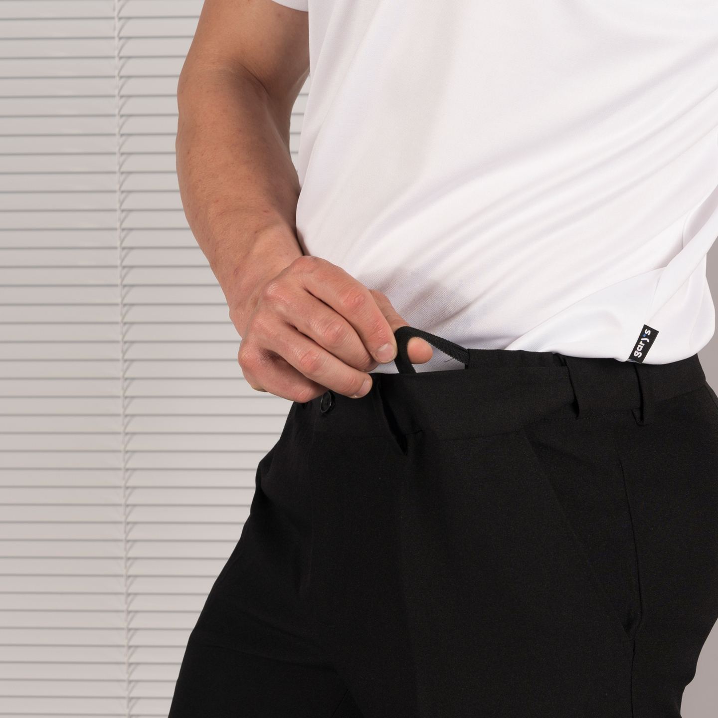 Pantalón Strech de Hostelería para Hombre Gary's 700016 cinturilla