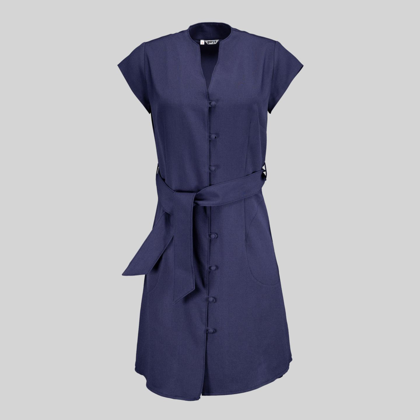 Vestido Forrado Para Chica Gary's Boton Vivaz 550006 marino