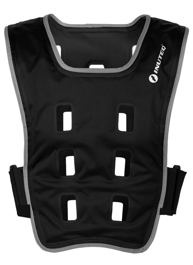 Chaleco Enfriador Inuteq Dry Bodycool Smart Coolover 110201 negro