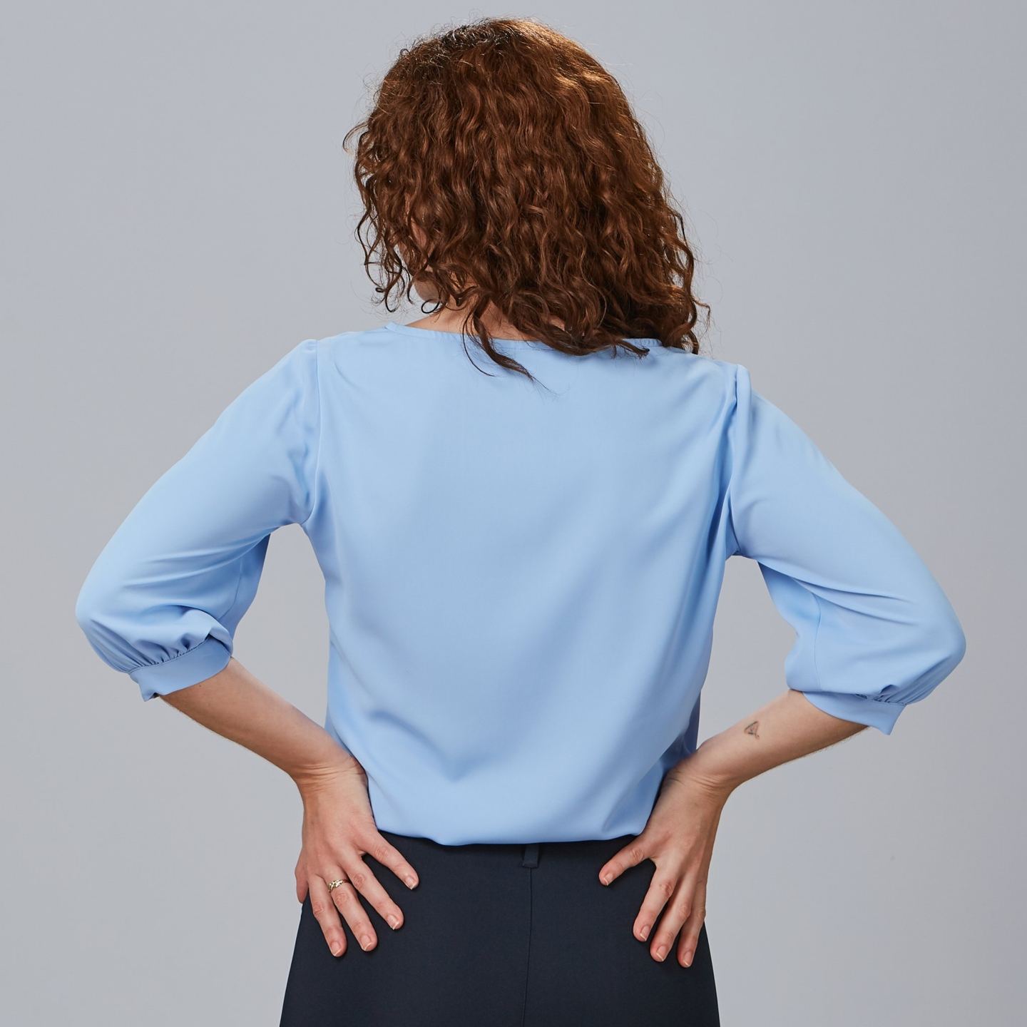 Blusa para Chica de Media Manga Gary's Rosanna 240006 Distinción espalda