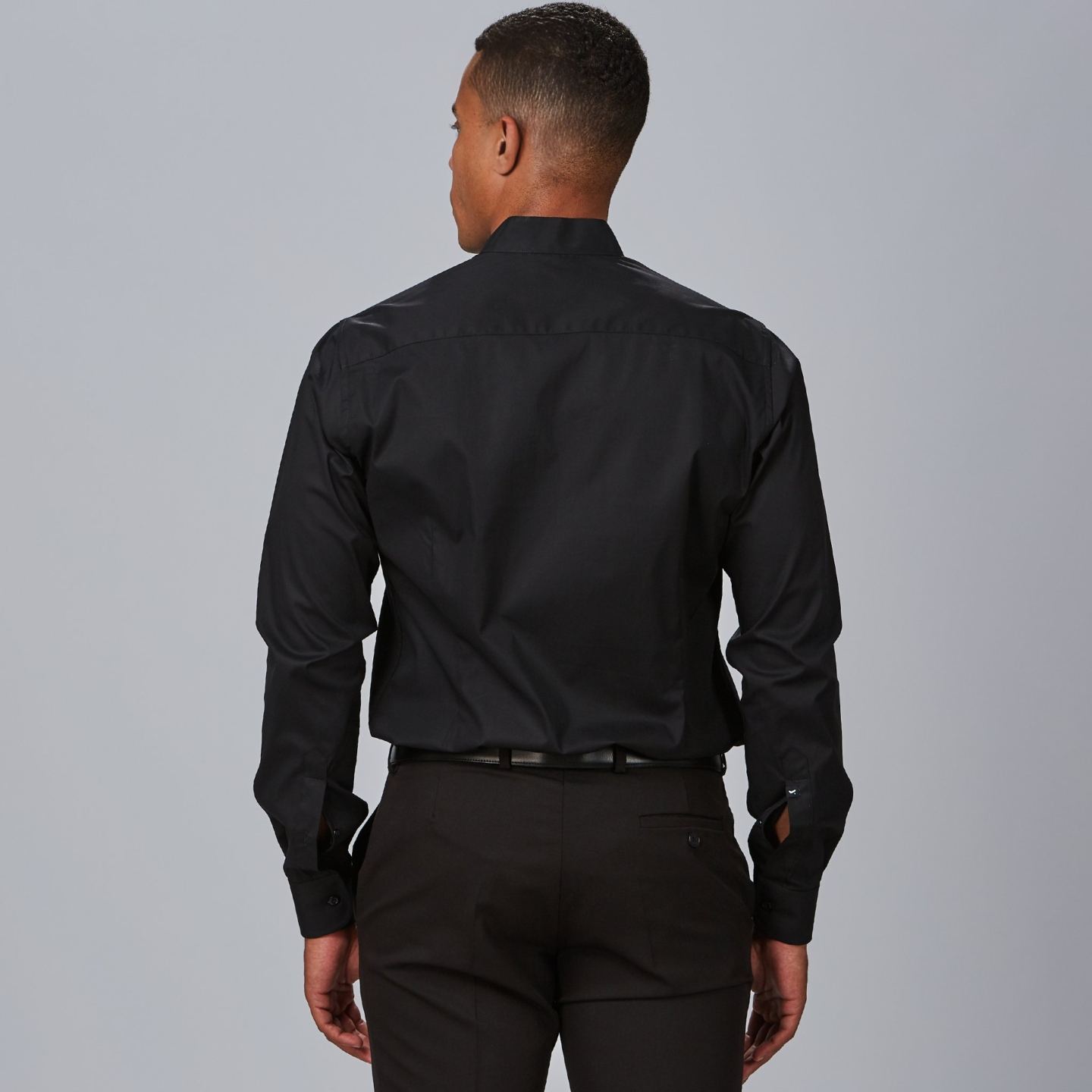 Camisa CMao Manga Larga Chico Slim Fit Gary's 260005 espalda