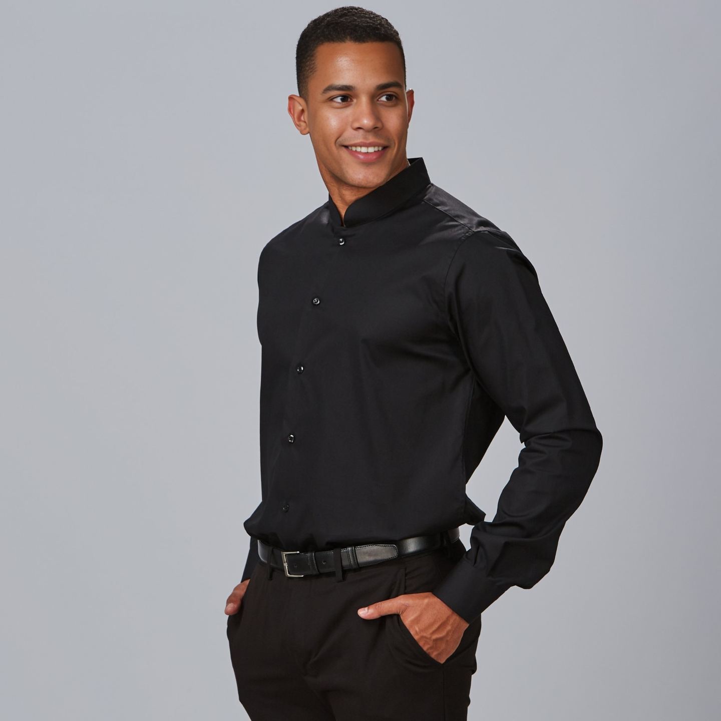 Camisa CMao Manga Larga Chico Slim Fit Gary's 260005 lateral