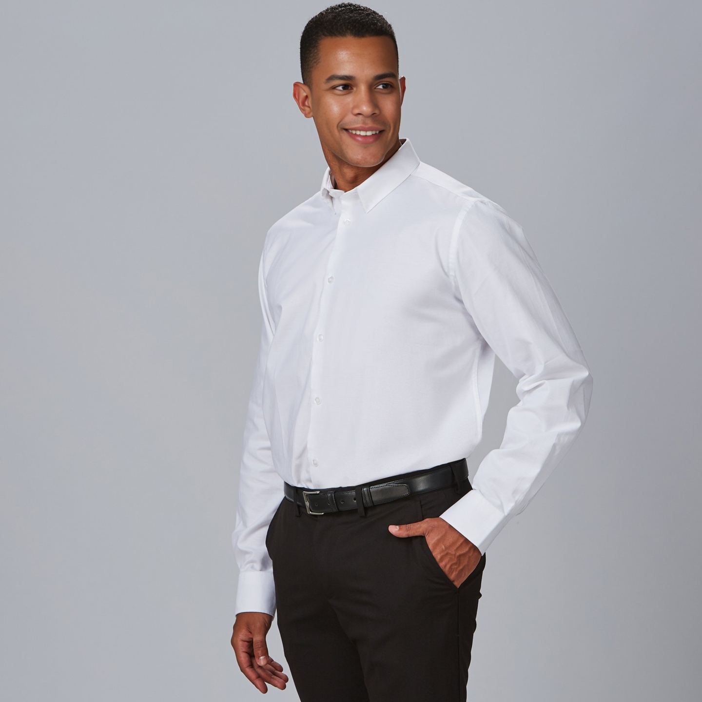 Camisa Clásica Elástica Hombre Slim Fit Gary's 260004 Distinción lateral