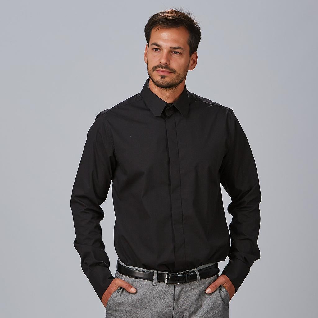 Camisa Hombre para Hostelería Gary's Simone 260009 Distinción negro