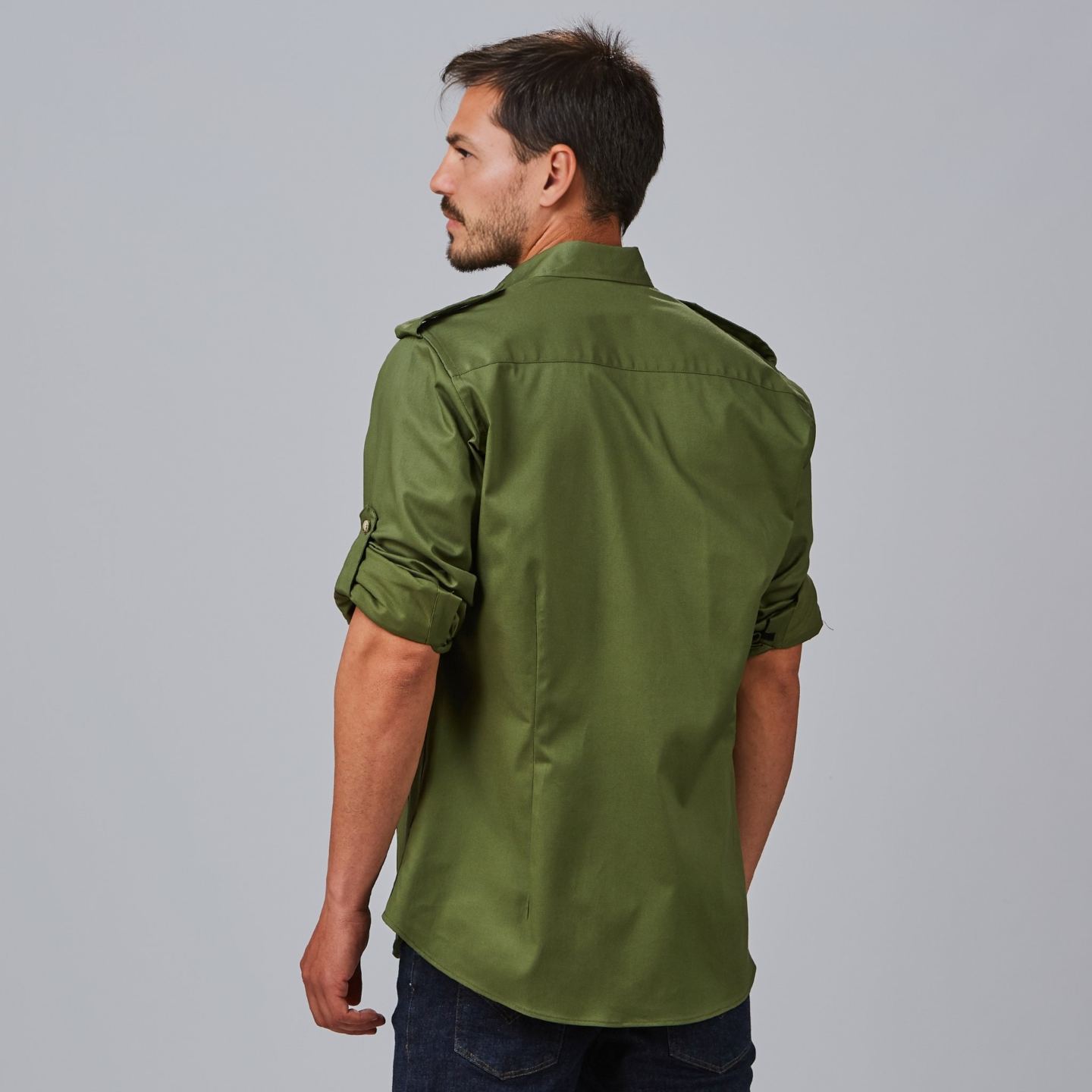 Camisa Laboral Gary's Unisex Slim Fit Michele 260014 espalda