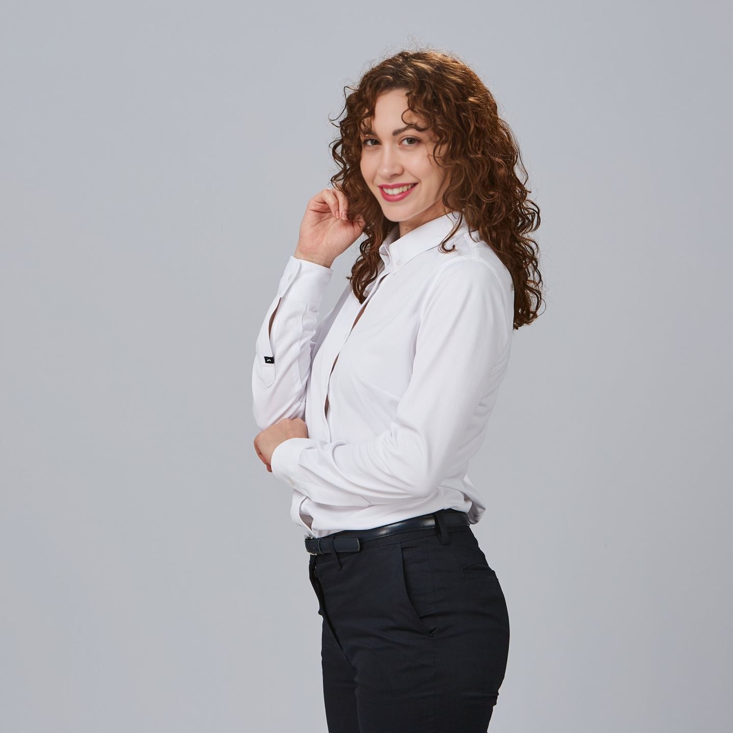 Camisa ML Transpirable de Chica Gary's Nicoletta 240017 lateral