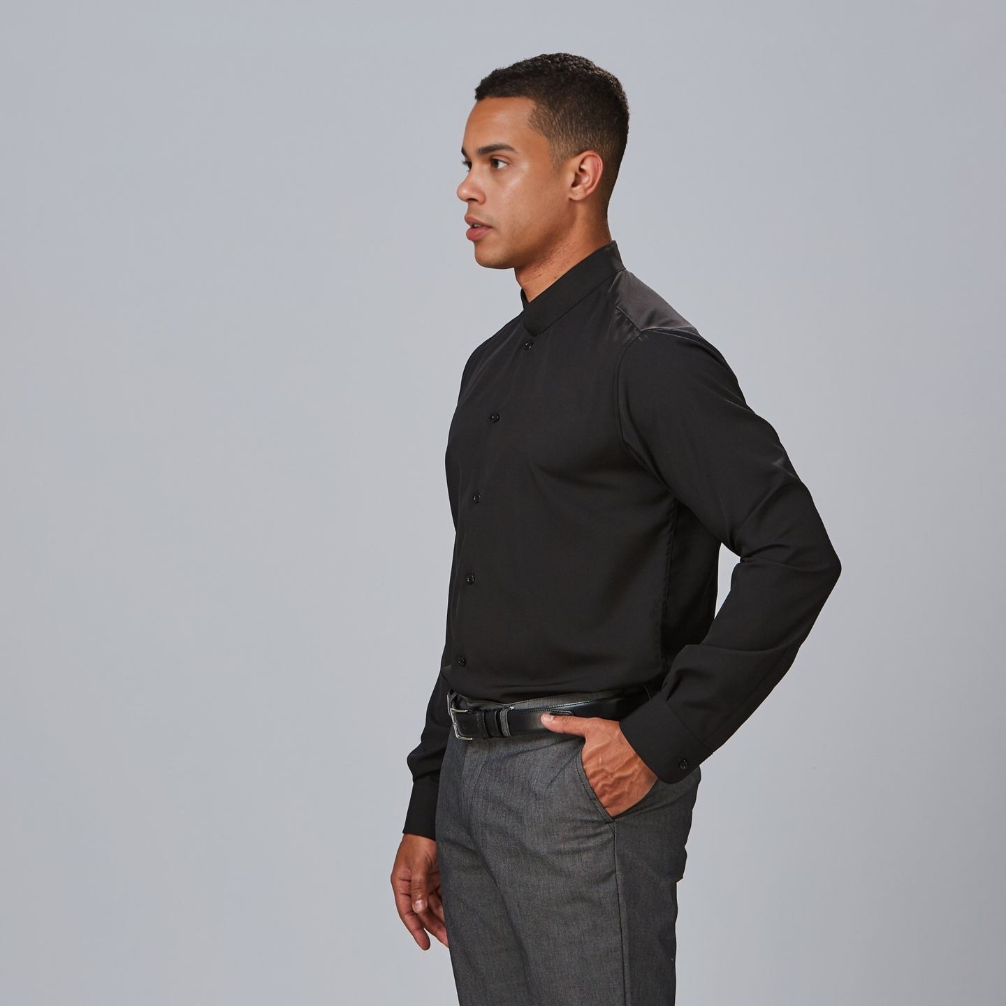 Camisa ML para Hostelería Hombre Gary's Matteo 260019 Distinción lateral