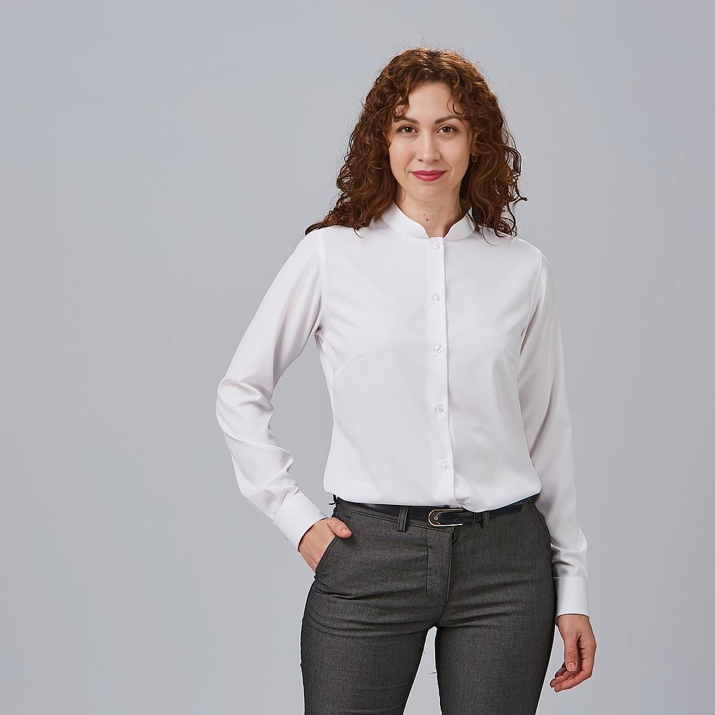 Camisa ML para Hostelería Mujer Gary's Giulia 240012 Distinción blanco