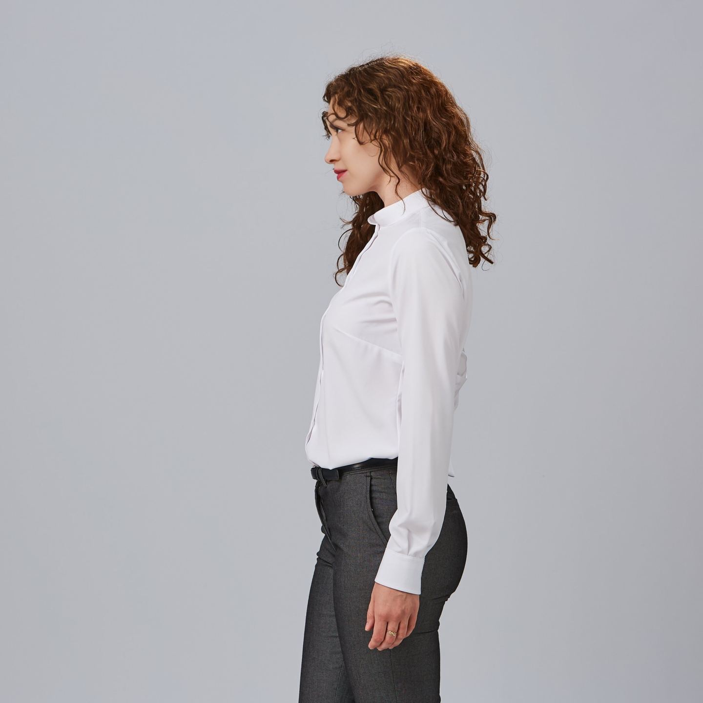 Camisa ML para Hostelería Mujer Gary's Giulia 240012 lateral