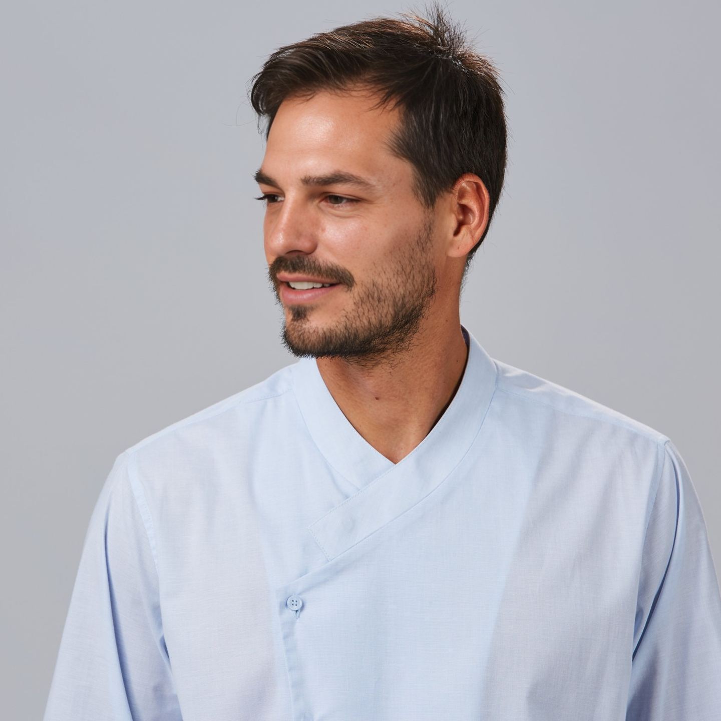 Camisa para Cocina Hombre Slim Fit Marcello Gary's 260015 Distinción cuello