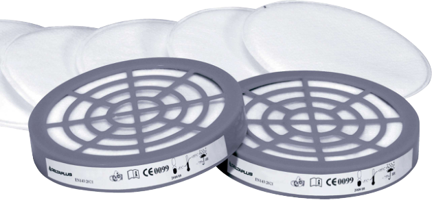 Kit de 6 Prefiltros P2 Delta Plus M6000EPREP2