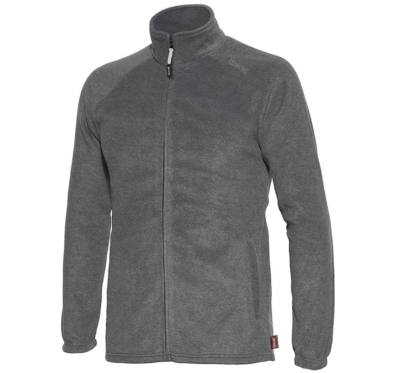 Micropolar con Cremallera Unisex Issa Line Meja 04806 Distinción gris