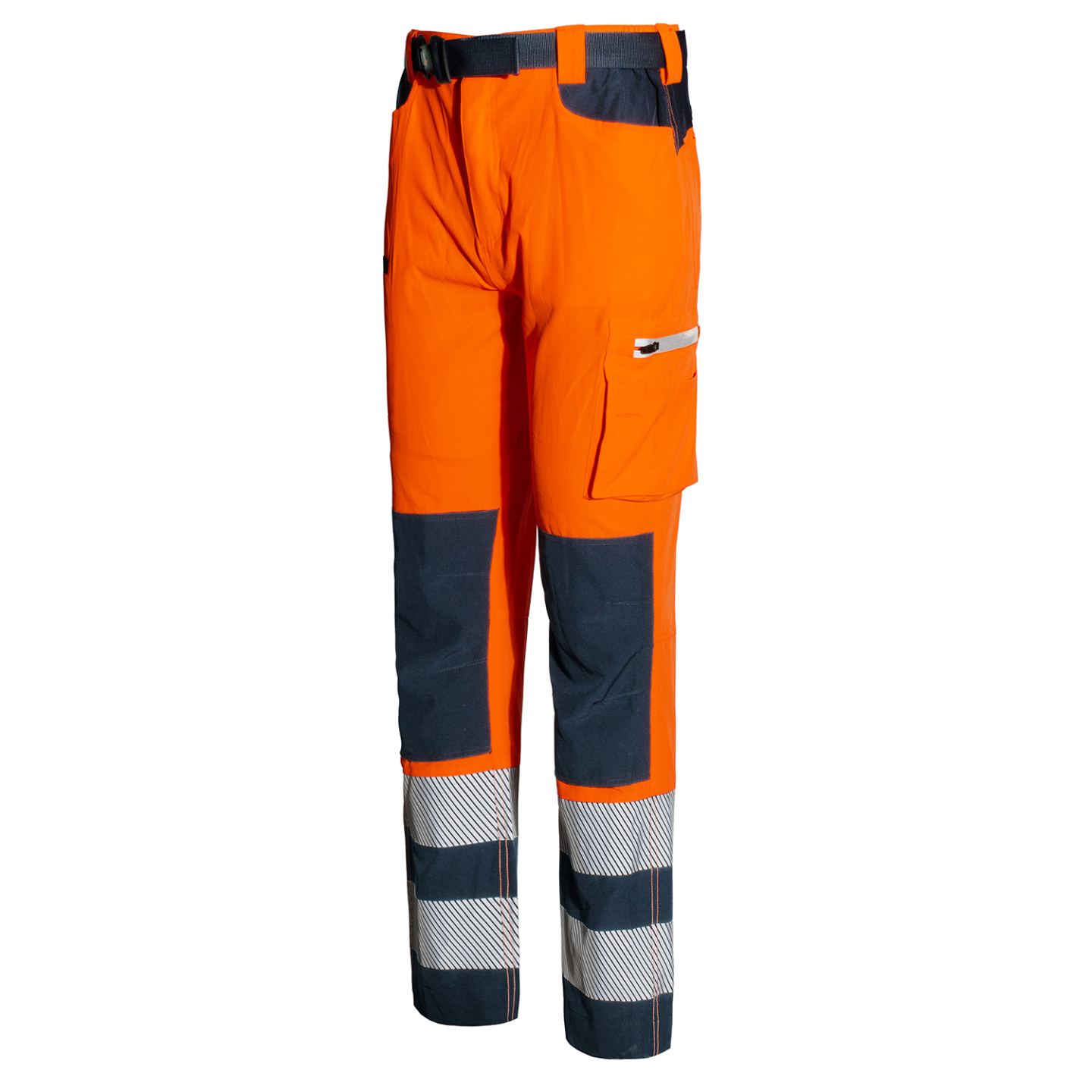 Pantalón Softshell de Alta Visibilidad Light Issa Line 8450B Distinción naranja flúor