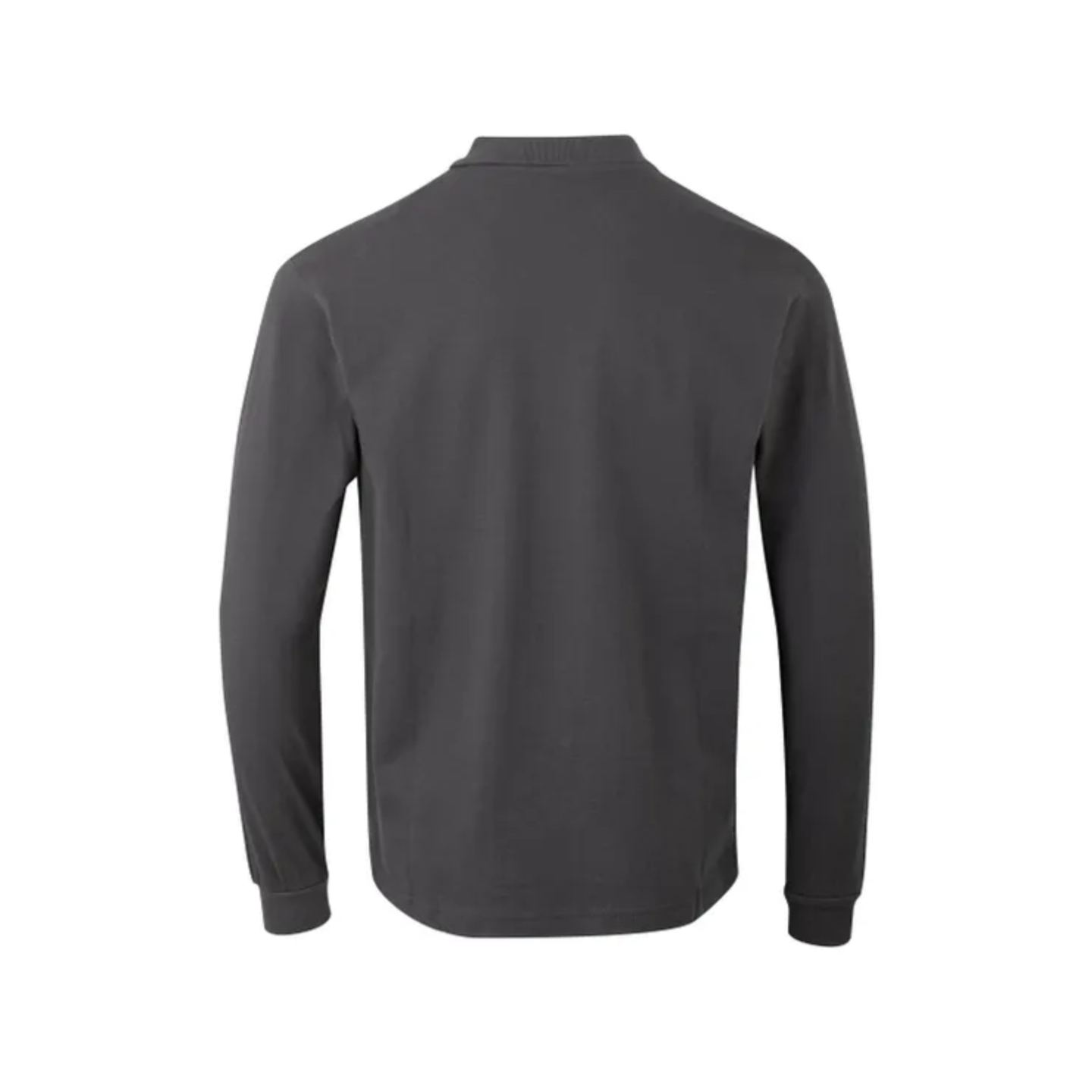 Polo Unisex ML Mukua PL200UC Gris Oscuro Espalda Distinción