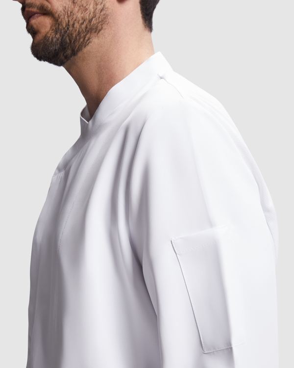Chaqueta de Cocina Manga Larga Roly Dabiz 4500 bolsillo