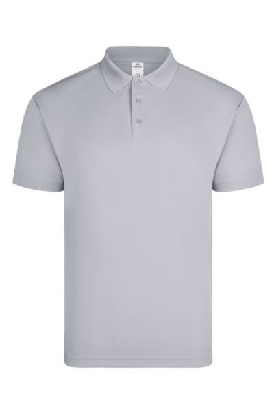 Polo Técnico Unisex MC Mukua Bogan PS160U Distinción gris