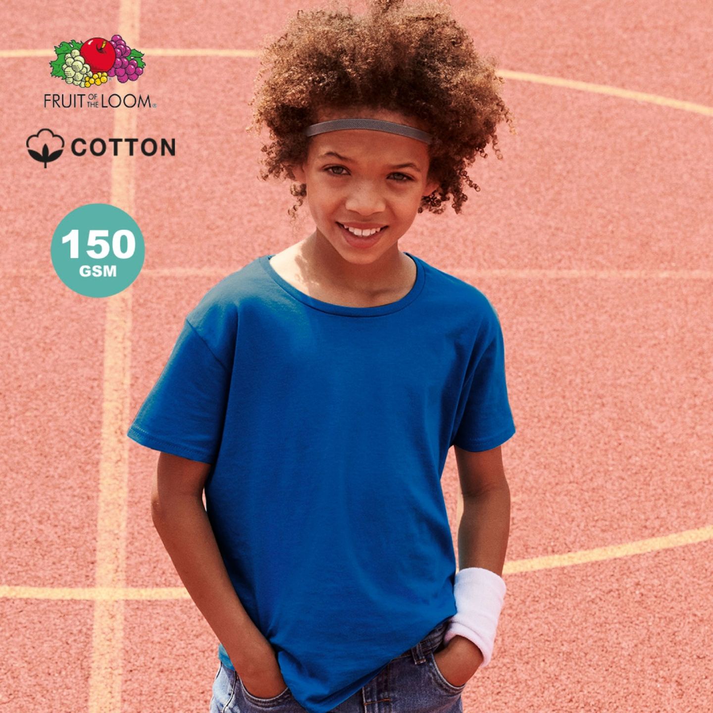 Camiseta M/C Niño Fruit of The Loom Iconic 1328/20