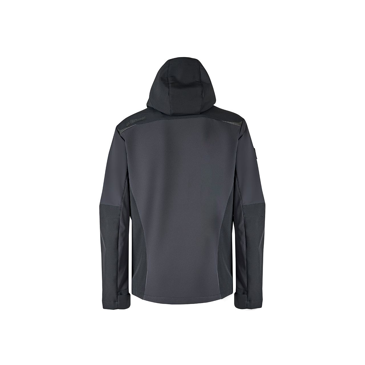 Chaqueta con Capucha Técnica Softshell U-Power Verve Distinción espalda