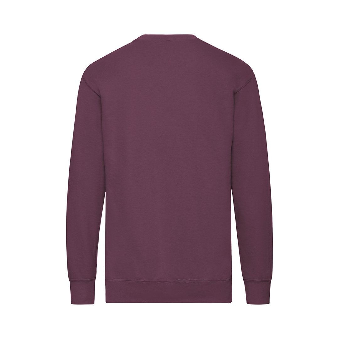 Sudadera Adulto Fruit of The Loom Lightewight Set-In Sweat 1334 Distinción espalda