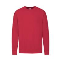 Sudadera Adulto Fruit of The Loom Lightewight Set-In Sweat 1334 Distinción rojo