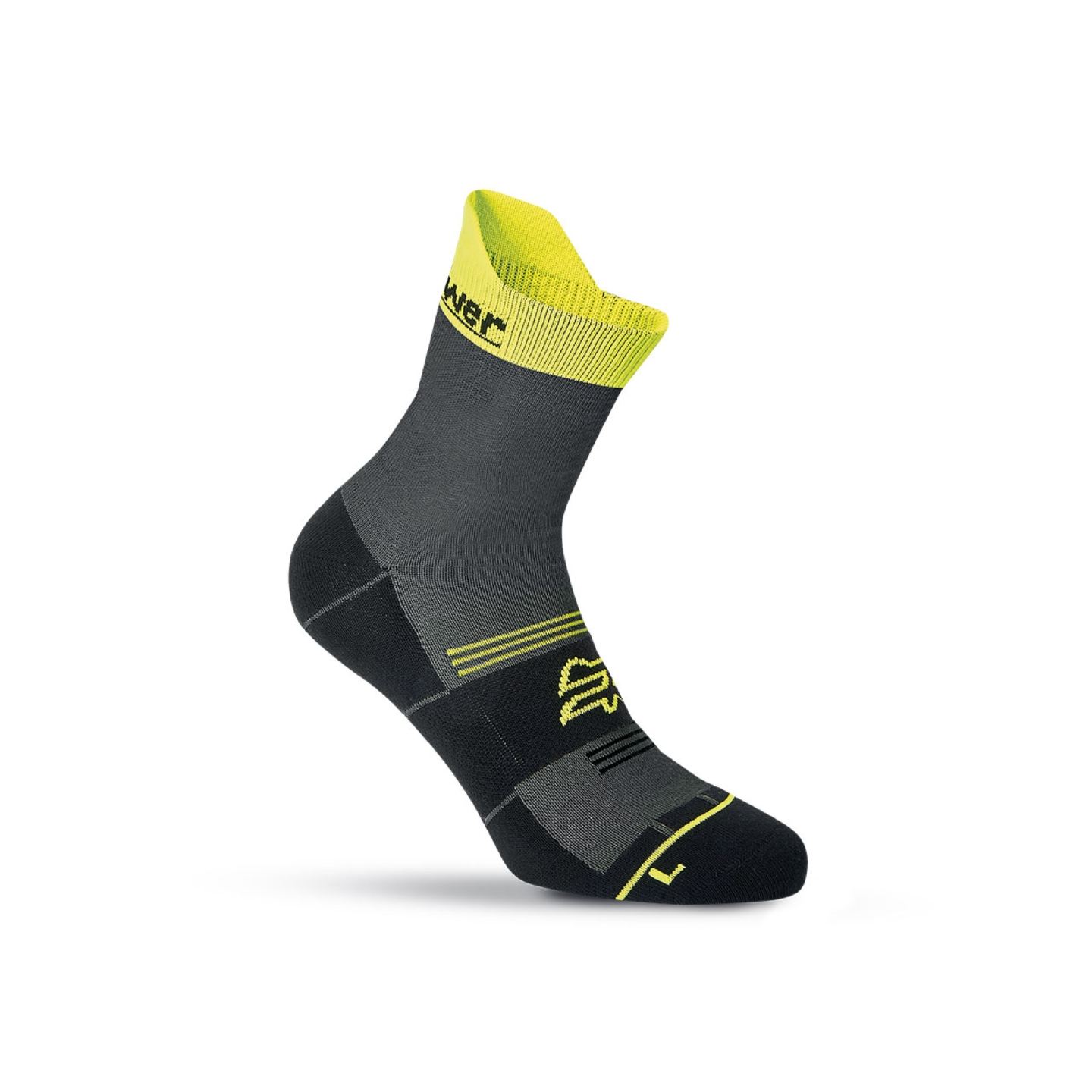 Calcetín de Trabajo U-Power Chipper WSK310GI Amarillo Flúor Distinción