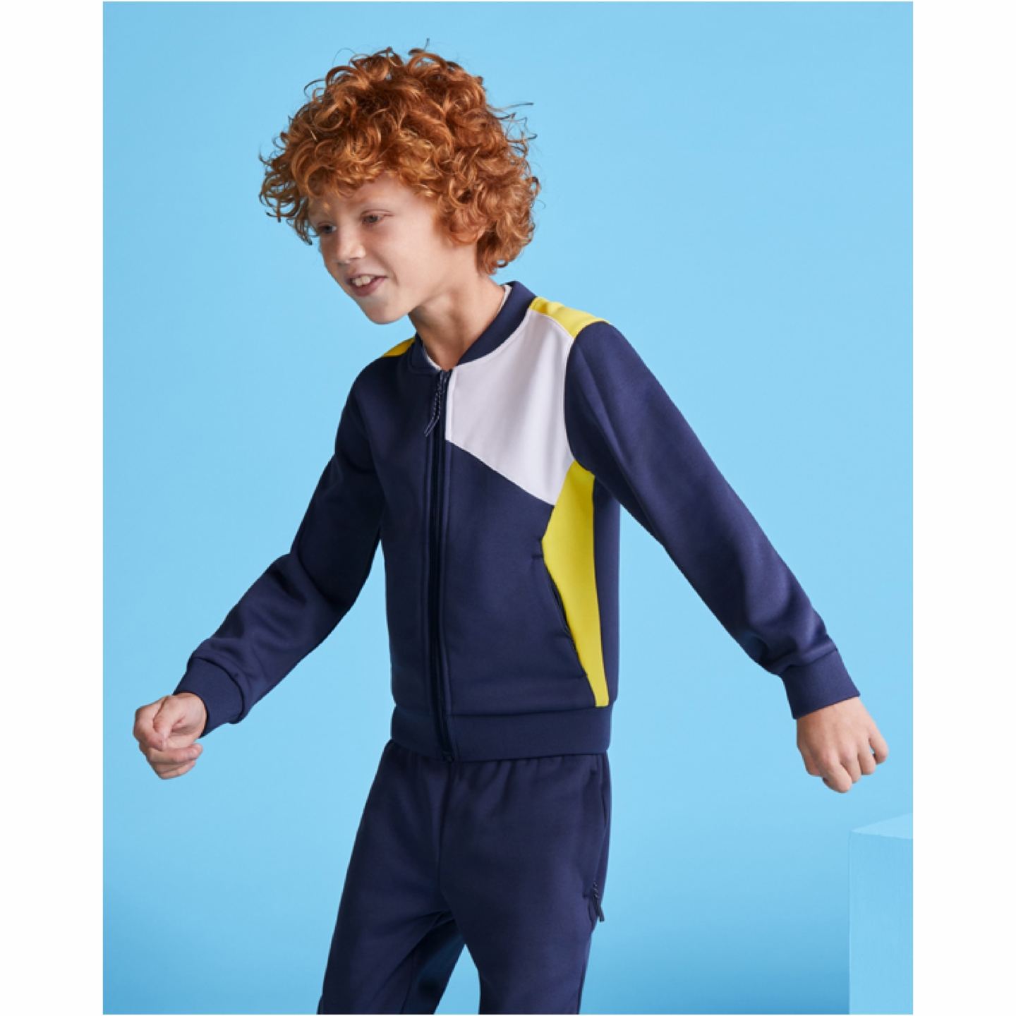 Chaqueta Deportiva Roly Leros 0340 Niño Distinción