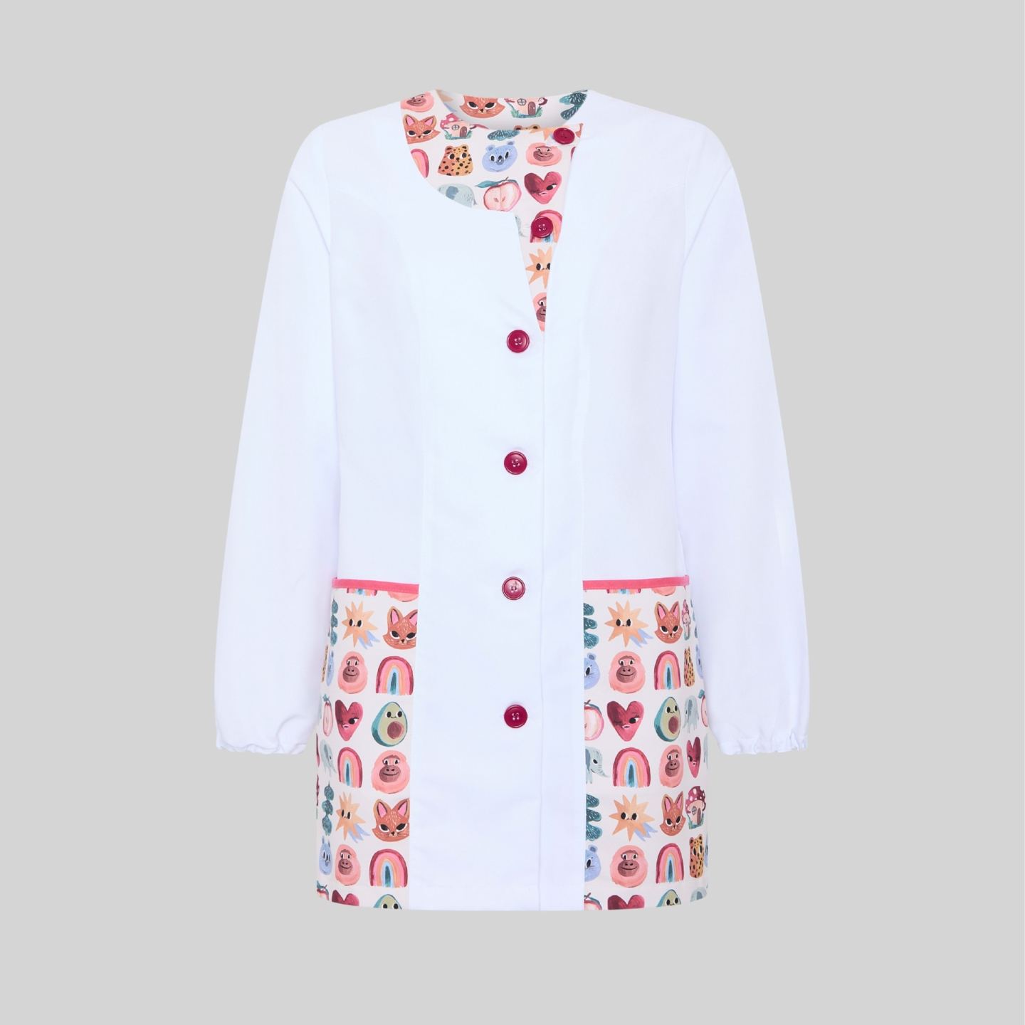 Bata Colegial M/L Mujer Garys Animals 500019 Bata Colegial M/L Mujer Garys Animals 500019