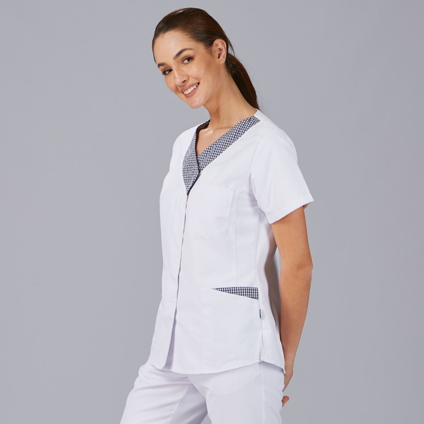 Blusa Mujer Abierta Combinada Gary's Peña 600063 Blusa Mujer Abierta Combinada Gary's Peña 600063